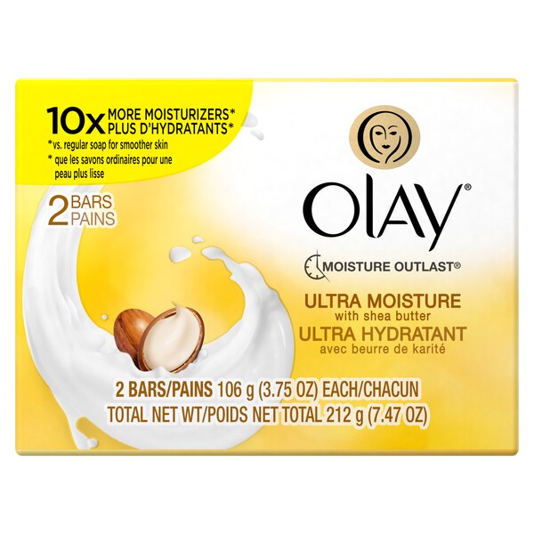 Olay Moisture Outlast Ultra Moisture Beauty Bars, 2 CT