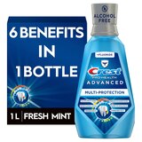 Crest Pro-Health Advanced Multi-Protection Anticavity Fluoride Mouthwash, Alcohol-Free, thumbnail image