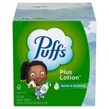 Puffs Plus Lotion Facial Tissue, 1 Mega Cube, thumbnail image