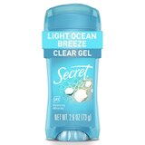 Secret 48-Hour Clear Gel Antiperspirant Stick, Ocean Breeze, 2.6 OZ, thumbnail image