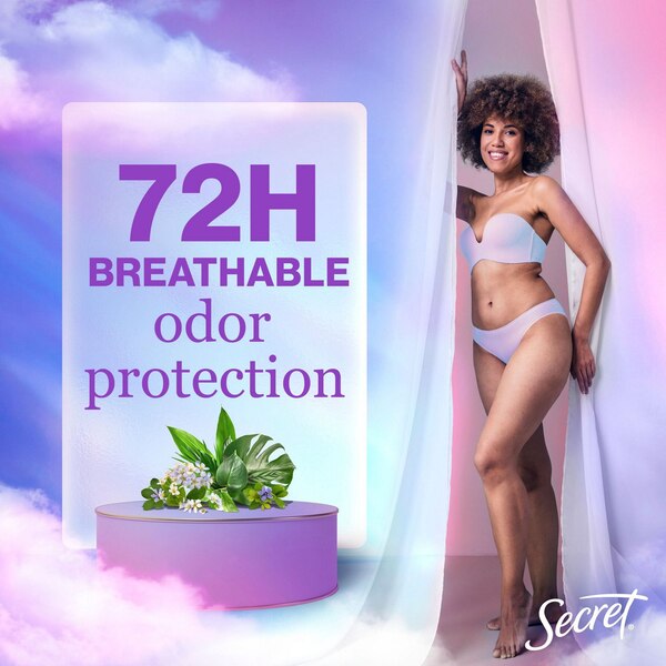 Secret 48-Hour Clear Gel Antiperspirant Stick, Ocean Breeze, 2.6 OZ