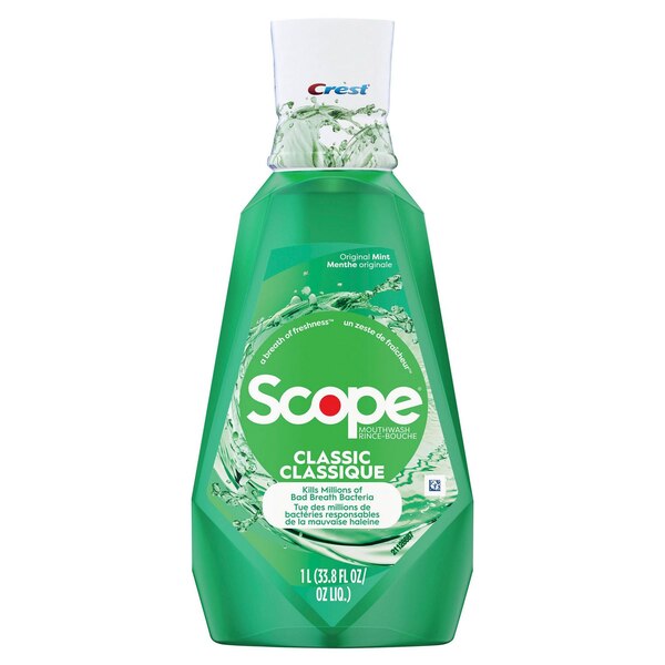 Scope Classic Mouthwash, Original, 33.8 OZ