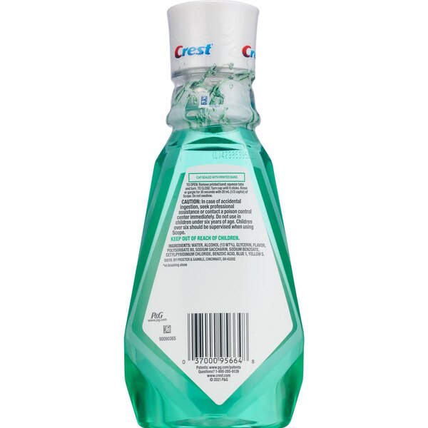 Scope Squeez Mouthwash Concentrate, 50 Uses, Cool Peppermint, 3.3 OZ