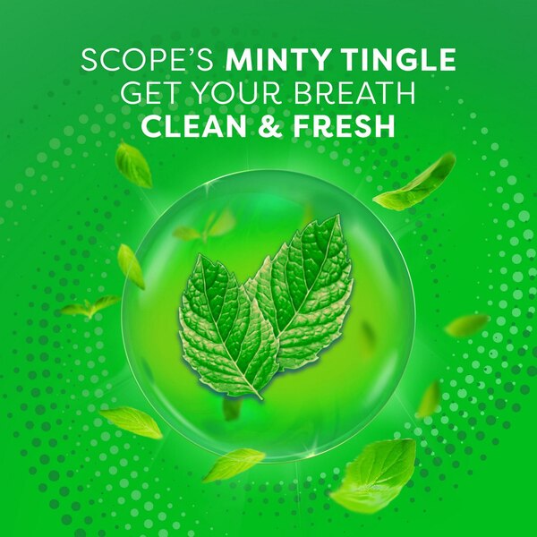 Scope Squeez Mouthwash Concentrate, 50 Uses, Cool Peppermint, 3.3 OZ