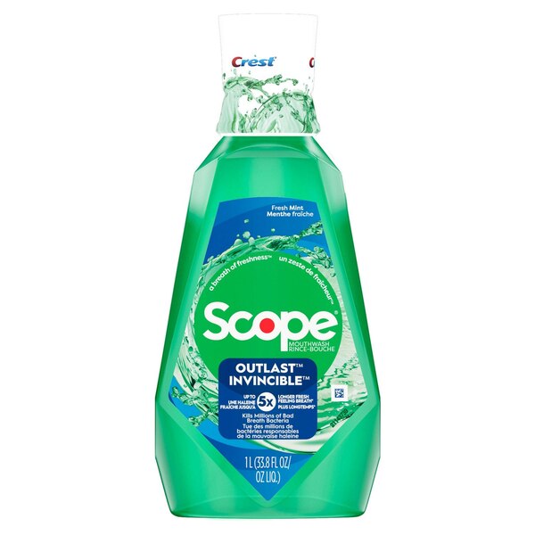 Scope Outlast Mouthwash, Mint