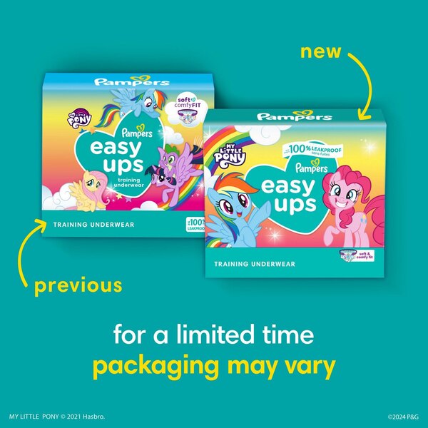 Pampers Easy Ups Girls Training Underwear
