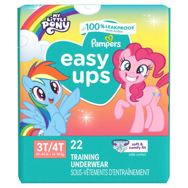 Pampers Easy Ups Girls Training Underwear