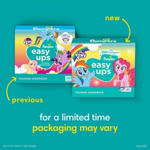 Pampers Easy Ups Girls Training Underwear, Size 3T-4T, Size 4T-5T, Size 2T-3T