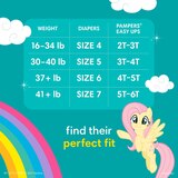 Pampers Easy Ups Girls Training Underwear, thumbnail image 3 of 8