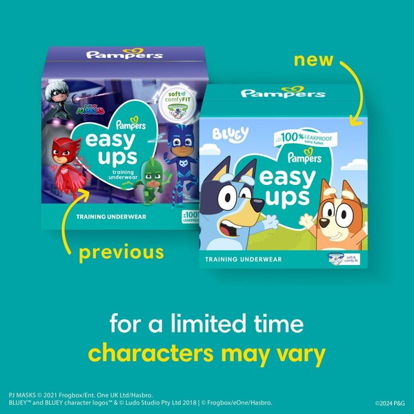 Pampers Easy Ups Boys Training Underwear