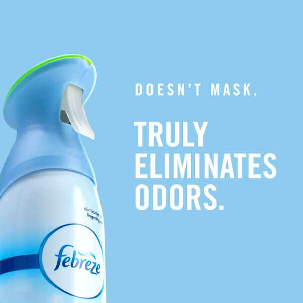 Febreze AIR Effects Air Freshener Heavy Duty Crisp Clean, 1 CT, 8.8 oz