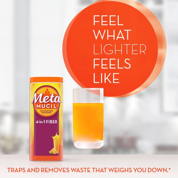 Metamucil Psyllium Fiber Premium Blend Power Supplement