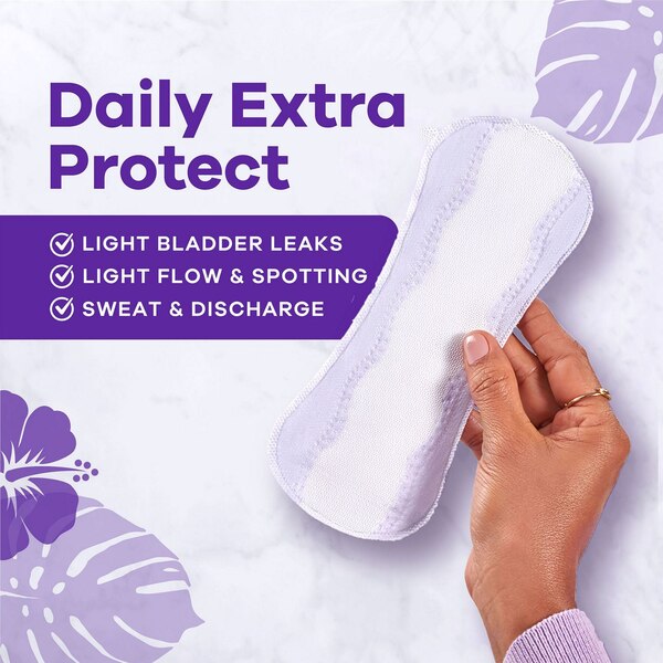 Always Xtra Protection Daily Panty Liners Extra Long, 92 CT