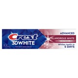 Crest 3D White Advanced Toothpaste, Glamorous White, 3.3 OZ, thumbnail image
