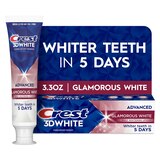 Crest 3D White Advanced Toothpaste, Glamorous White, 3.3 OZ, thumbnail image