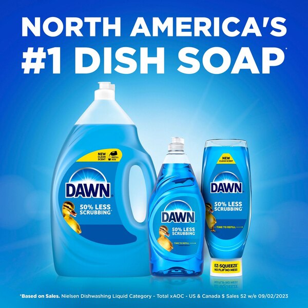 Dawn Ultra Dishwashing Liquid Dish Soap Original Scent