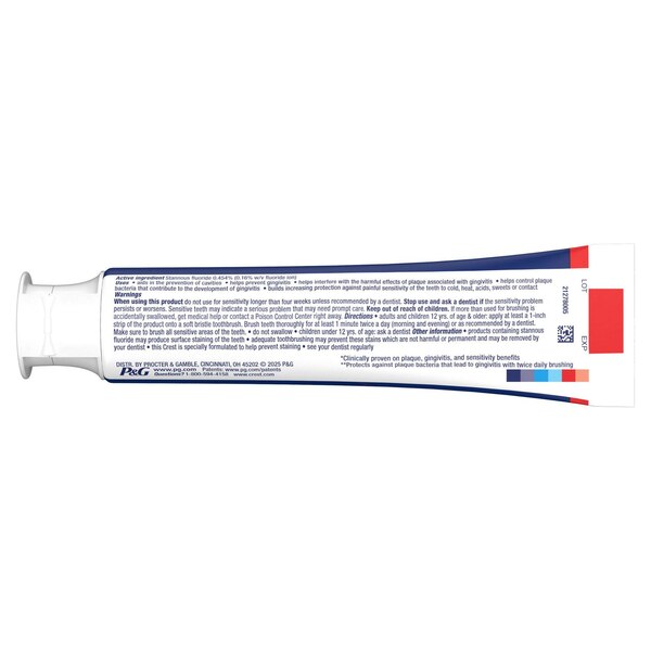 Crest Pro-Health Advanced Extra Whitening Fluoride Toothpaste for Anticavity, Antigingivitis, and Sensitive Teeth, 5.1 OZ