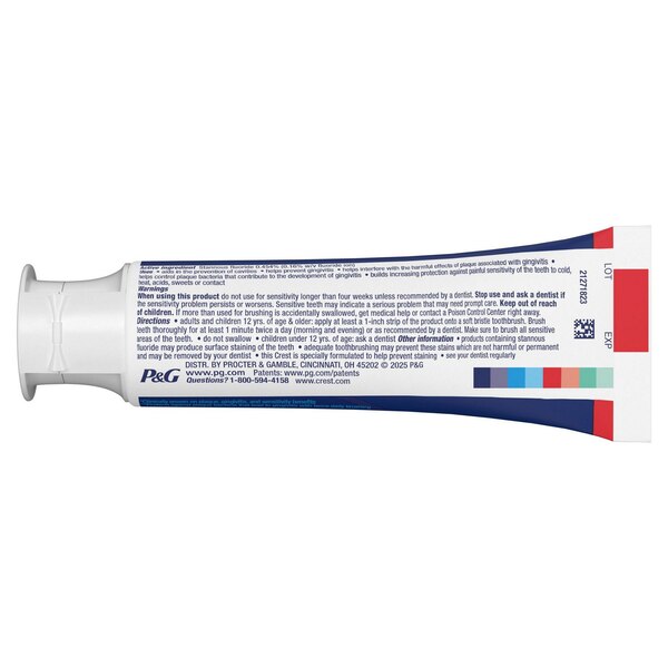 Crest Pro-Health Advanced Gum Protection Fluoride Toothpaste for Anticavity, Antigingivitis, and Sensitive Teeth