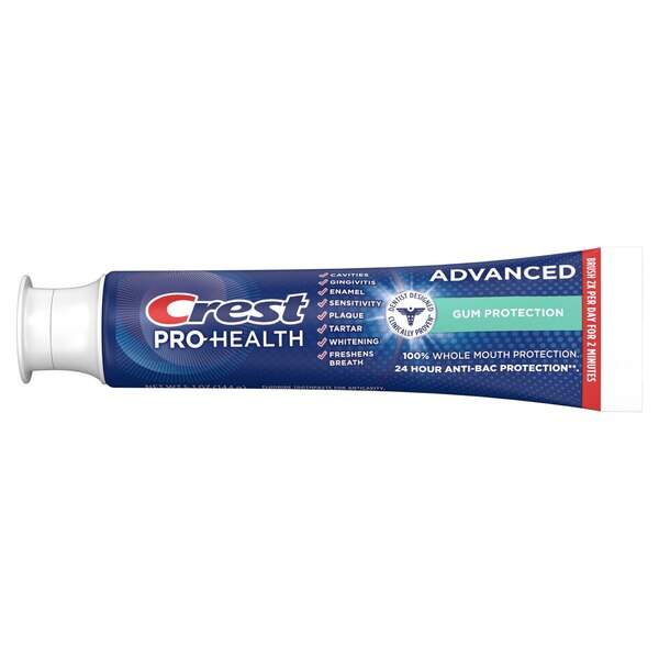 Crest Pro-Health Advanced Gum Protection Fluoride Toothpaste for Anticavity, Antigingivitis, and Sensitive Teeth