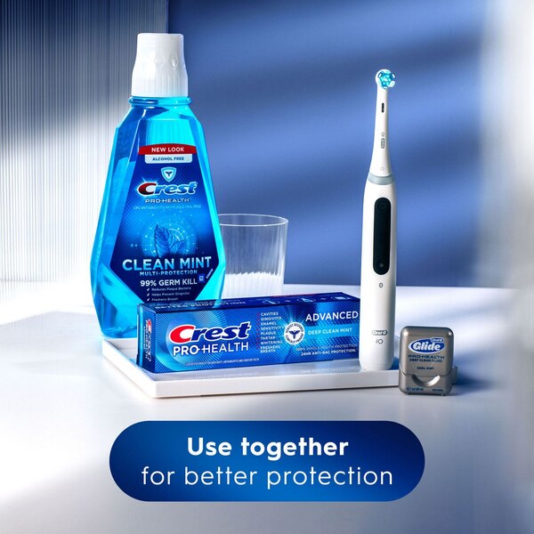 Crest Pro-Health Advanced Gum Protection Fluoride Toothpaste for Anticavity, Antigingivitis, and Sensitive Teeth