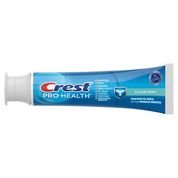 Crest Pro-Health Fluoride Toothpaste for Anticavity, Antigingivitis, and Sensitive Teeth, Clean Mint