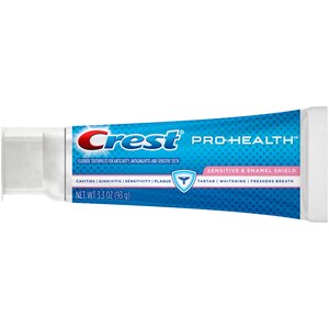 Crest Pro-Health Sensitive & Enamel Shield Fluoride Toothpaste, 3.3 OZ