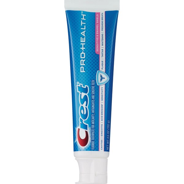 Crest Pro-Health Sensitive & Enamel Shield Fluoride Toothpaste, 4.6 OZ