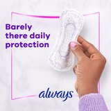 Always Radiant Daily Liners Light Absorbency, Long Length, 92 CT, thumbnail image