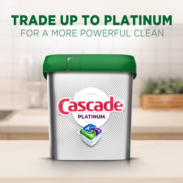 Cascade Complete Dawn Fresh Scent Action Pacs Dishwasher Detergent
