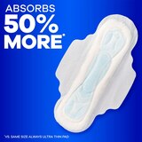 Always Maxi Pads Size 3 Extra Long Super Absorbency Unscented with Wings, 26 Count, thumbnail image
