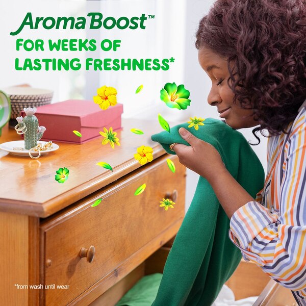 Gain + Aroma Boost Liquid Fabric Softener, Original Scent, 72 oz