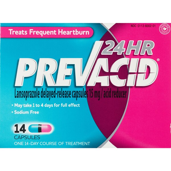 Prevacid 24HR Frequent Heartburn Treatment Capsules