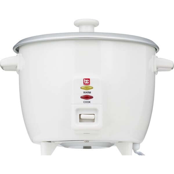 Bene Casa Rice Cooker, White, 6 CUP (uncooked)/ 12 CUP (cooked)