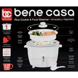 Bene Casa Rice Cooker, White, 10 CUP (uncooked)/ 20 CUP (cooked), thumbnail image