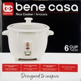 MBR Industries 3-Cup Rice Cooker, White, thumbnail image