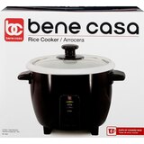 MBR Industries 3-Cup Rice Cooker, Black, thumbnail image