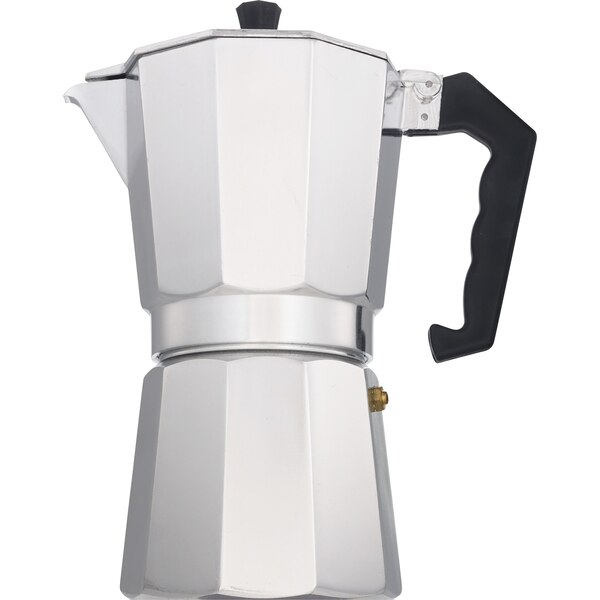 Bene Casa Stove Top Espresso Maker, Aluminum, 9 CUP