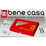 Bene Casa Double 6 Dominoes, PVC Pouch, thumbnail image