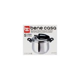 Bene Casa Stove Top Pressure Cooker, Stainless Steel, 5 LT, thumbnail image