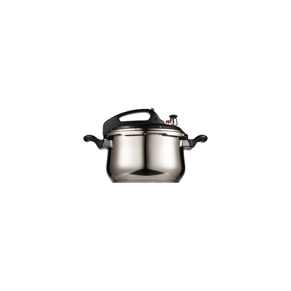 Bene Casa Stove Top Pressure Cooker, Stainless Steel, 5 LT