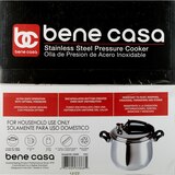Bene Casa Stove Top Pressure Cooker, Stainless Steel, 5 LT, thumbnail image