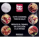 Bene Casa Stove Top Pressure Cooker, Stainless Steel, 7 LT, thumbnail image