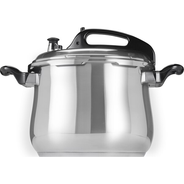 Bene Casa Stove Top Pressure Cooker, Stainless Steel, 9 LT