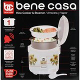Bene Casa Sunflower Thermo Rice Cooker, 10 CUP (uncooked)/ 20 CUP (cooked), thumbnail image