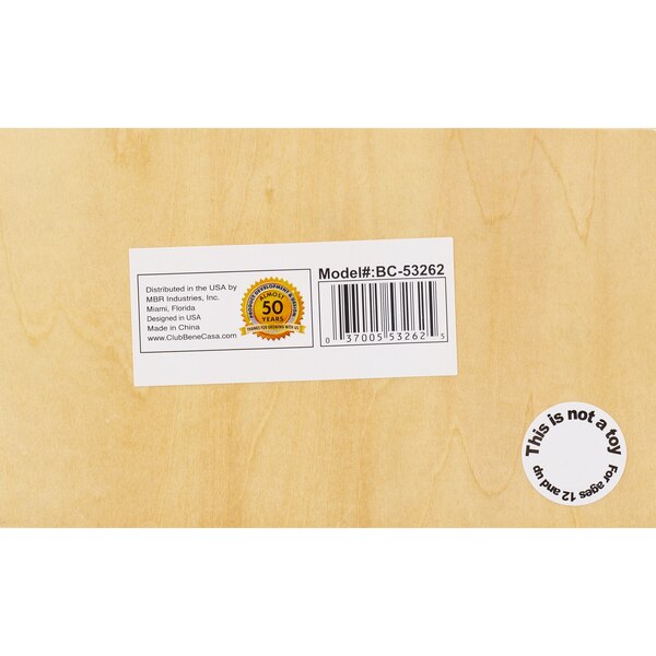 Bene Casa Double 9 Dominoes, Wooden Box