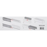Bene Casa Double 9 Dominoes, Plastic Acrylic Box, thumbnail image 2 of 3