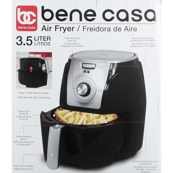 Bene Casa Air Fryer, Black