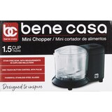 Bene Casa Mini Chopper, Black, thumbnail image