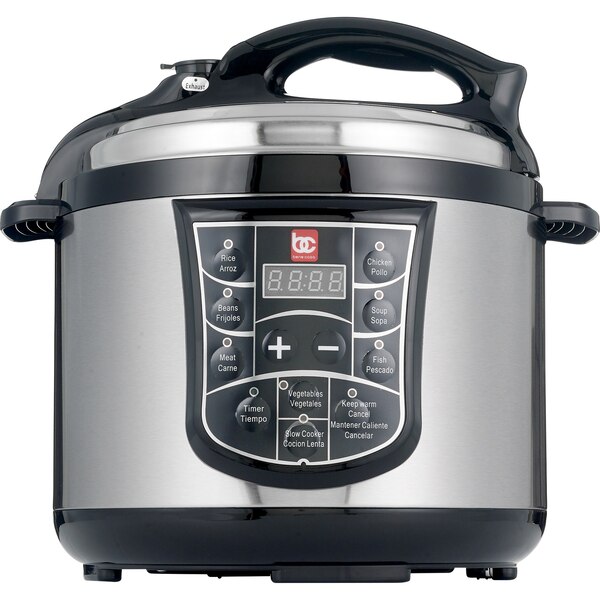 Bene Casa Electric Pressure Cooker Black, 5 LT
