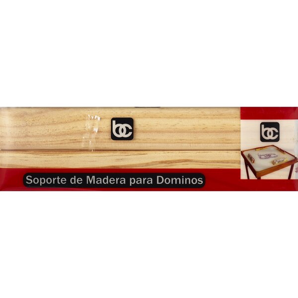 Bene Casa Wooden Domino Tile Holder/Rack, 4 PC